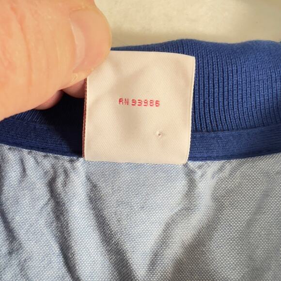 Brooks Brothers Performance Polo Shirt Men's XL Golf Resort Stripe Contrast Cuff - Picture 3 of 10